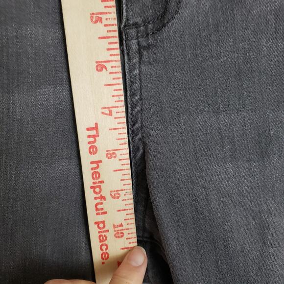 KUT From The Kloth Jeans Sz 16 Womens Connie Ankle Skinny Gray Stretch Soft‎ - Picture 10 of 11